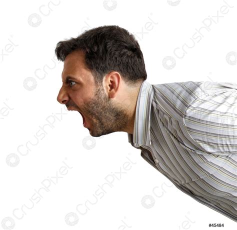 man screaming stock photo|man looking up screaming.